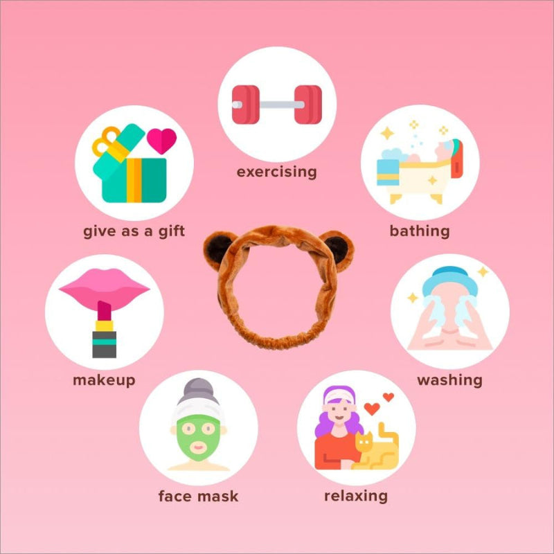 Brown Bear Headband