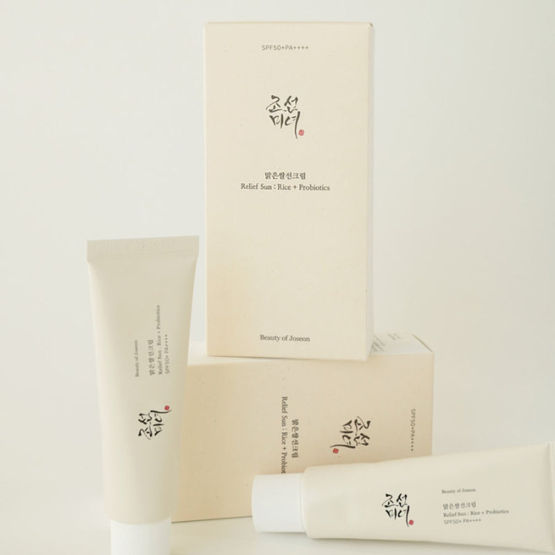 Relief Sun : Rice + Probiotics Set SPF50+ PA++++ (2ea)