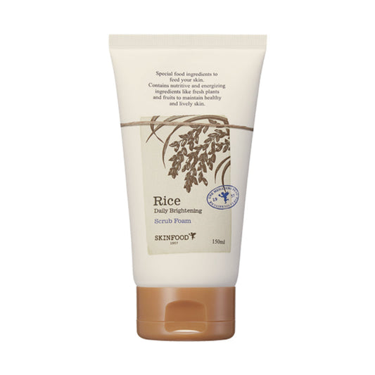 Rice Daily Brightening Scrub Foam