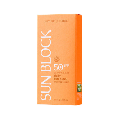 California Aloe Daily Moisture Sunblock spf50+ PA++++