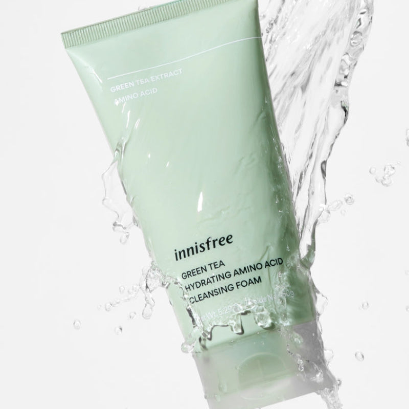 Green Tea Hydrating Amino Acid Cleansing Foam