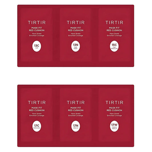 Mask Fit Red Cushion 6 Shade Trial Kit